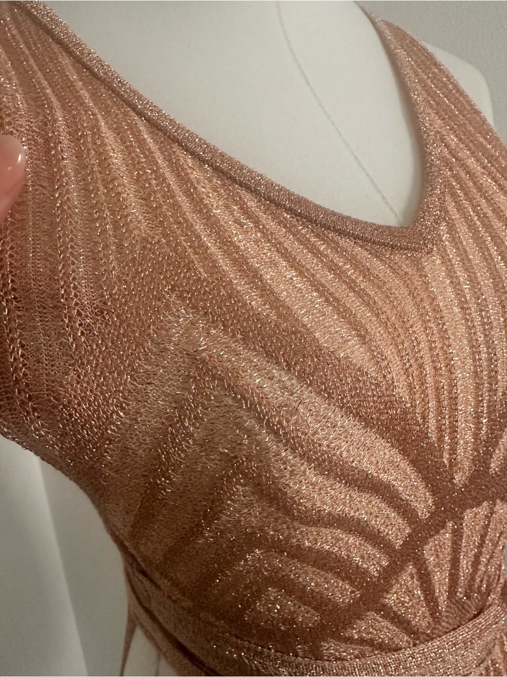 Missoni Shimmery Copper Knit top - Picture 8 of 12